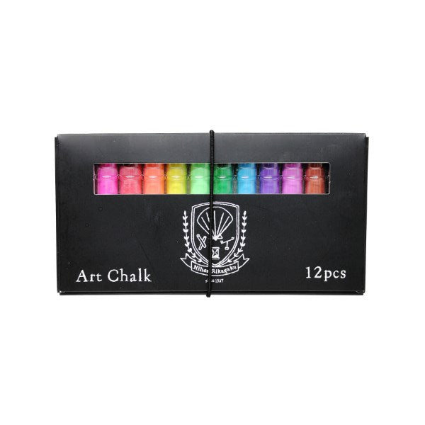 Art Chalk 12 Colours (Dustless)