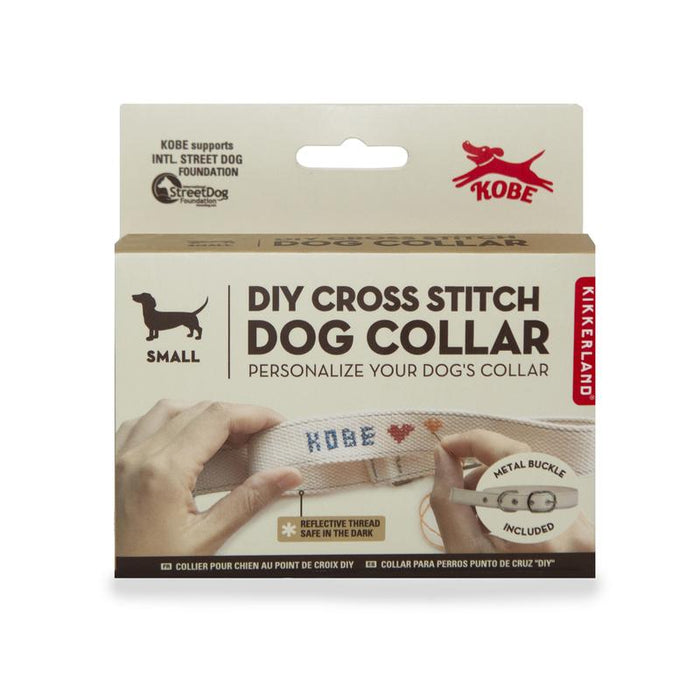 Cross Stitch Dog Collar