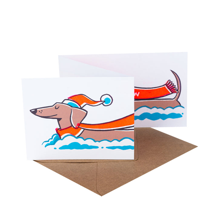 Fred Aldous X Hammo - Concertina Card - Dach