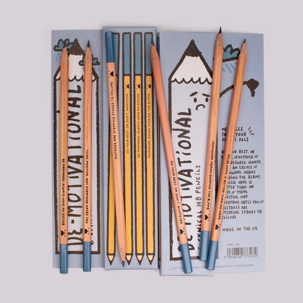 De-Motivational - 6 Cynical HB Pencils