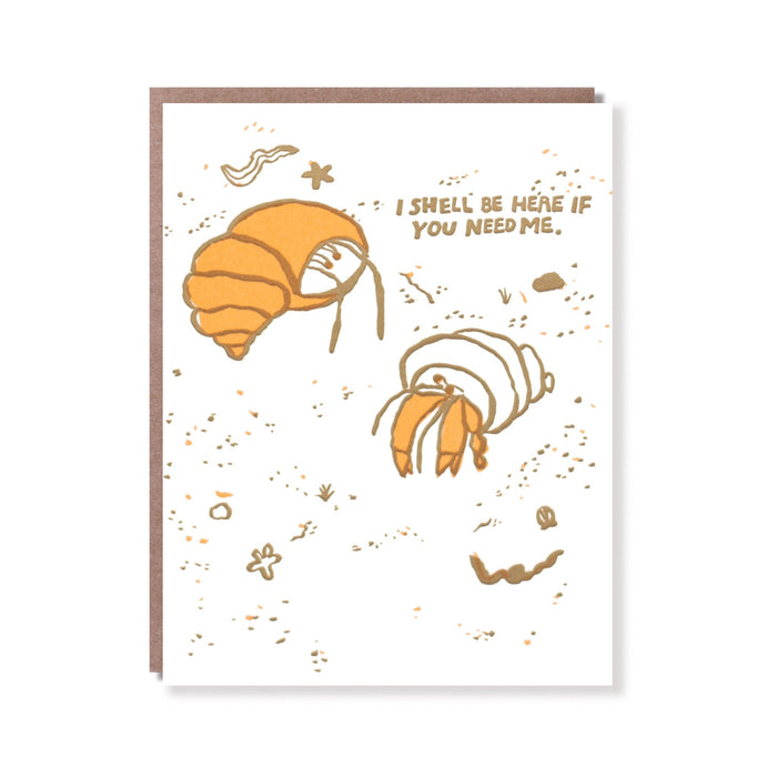I Shell Be Here card