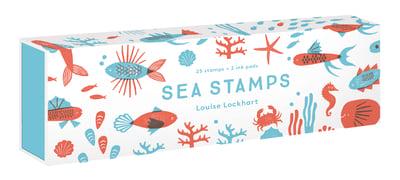 Sea Stamps with Ink Pads