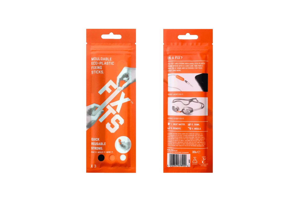 Fixits Mouldable Eco-Plastic 3pack