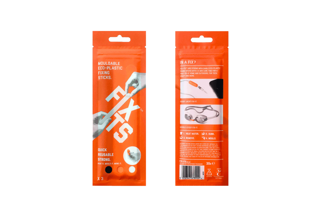 Fixits Mouldable Eco-Plastic 3pack