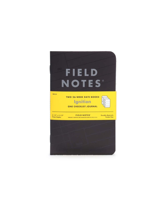 FIELD NOTES Ignition 2-Planners 1-Checklist Memo Books