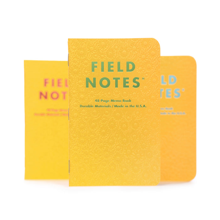 FIELD NOTES Signs of Spring 3-Pack Memo Books Dot-Graph