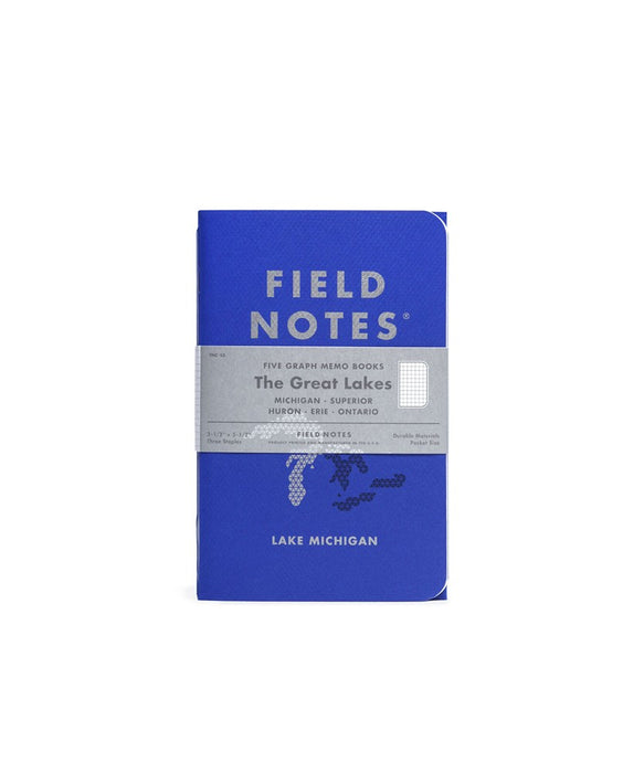 FIELD NOTES Great Lakes 5-Pack Memo Book Graph Grid