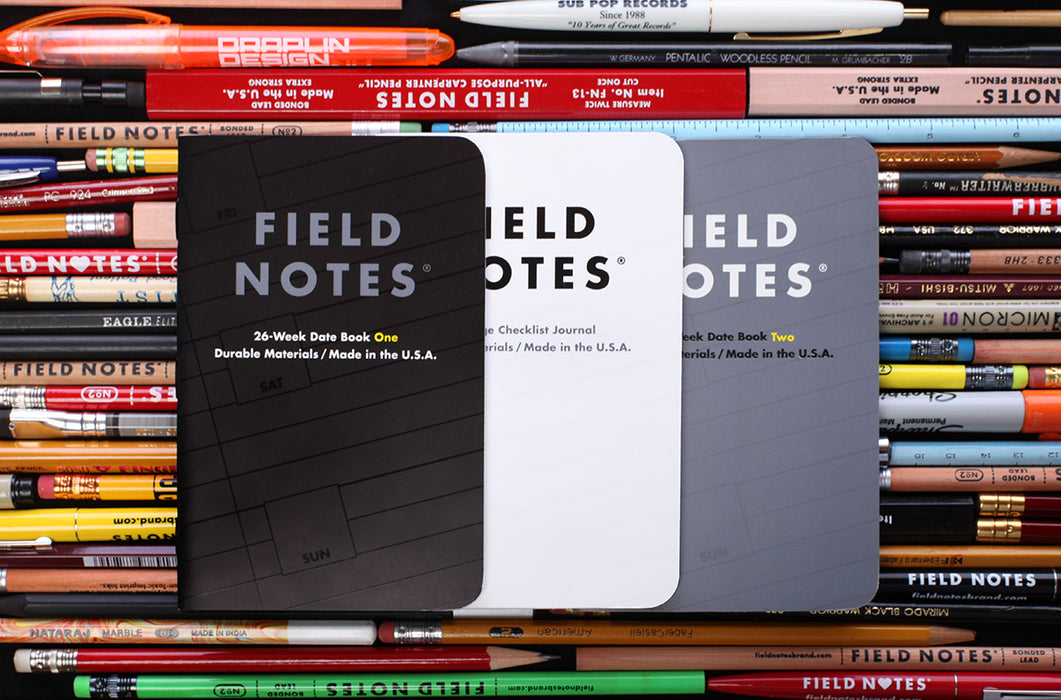 FIELD NOTES Ignition 2-Planners 1-Checklist Memo Books