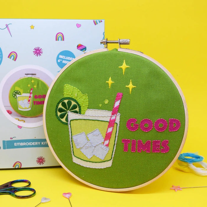 Good Times Embroidery Kit
