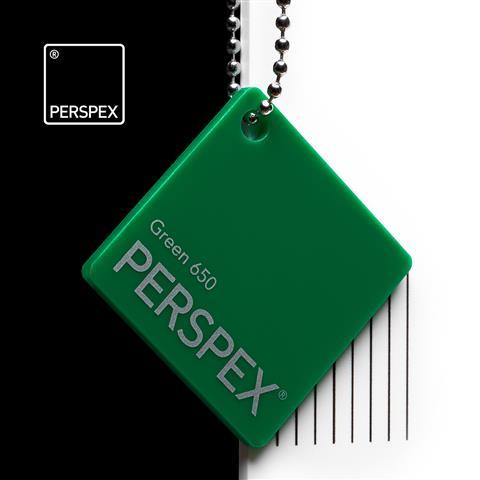Perspex Acrylic Sheet 3mm - Green 650