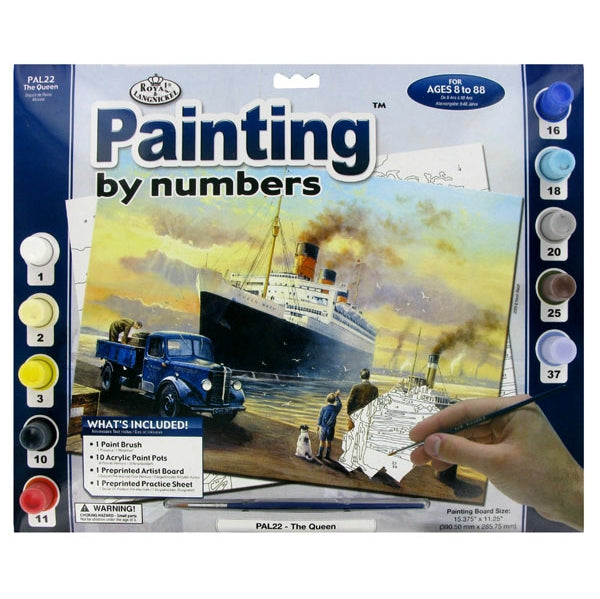 Paint By Numbers Adult Large - Lg Queen Departs