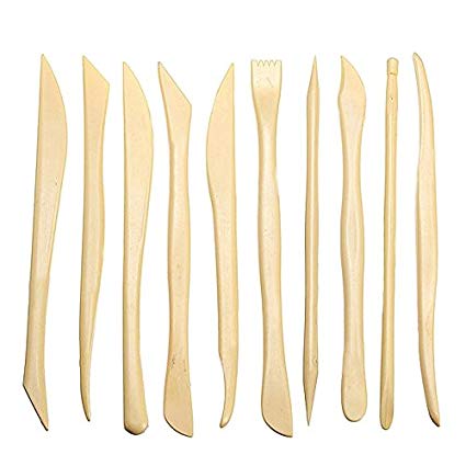 Clay Modelling Tools 8" Set of 38