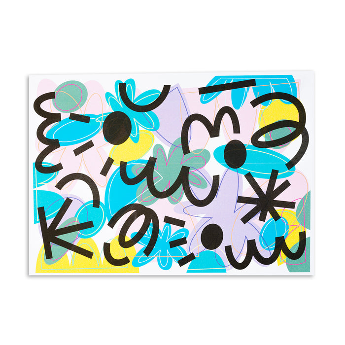 FA X CD A3 Print - Garden