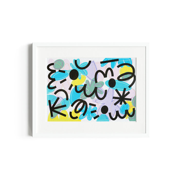 FA X CD A3 Print - Garden