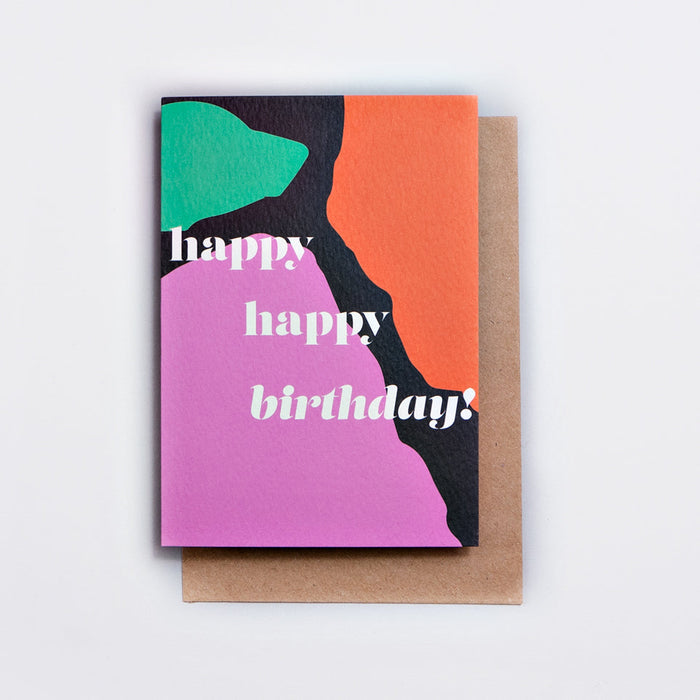 Happy, Happy Birthday Card - Giant Rips