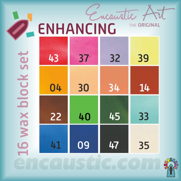 Encaustic Art - Enhancing Selection of Wax Blocks