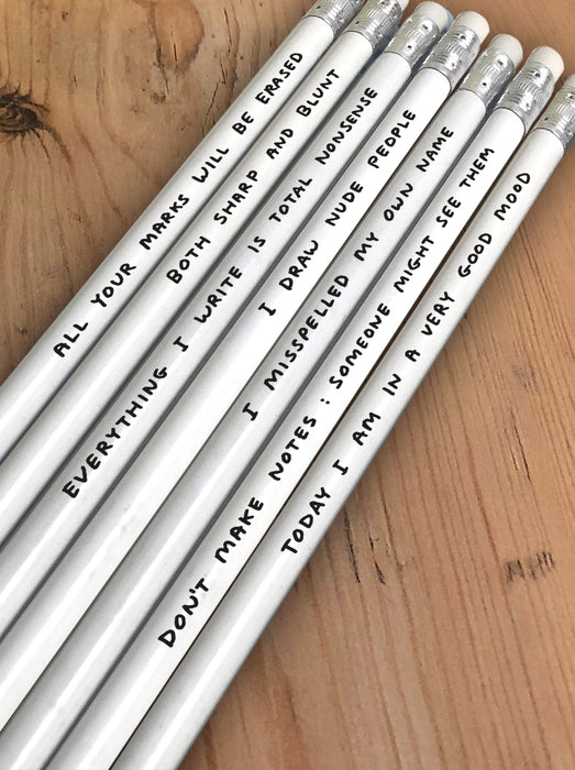 David Shrigley Pencil Set – Set 1