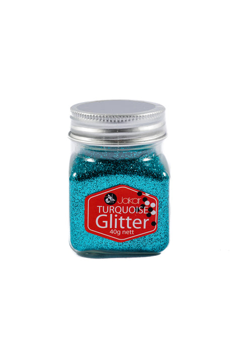 Jakar Small Glitter Turquoise