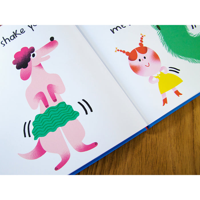 Inside pages of the book