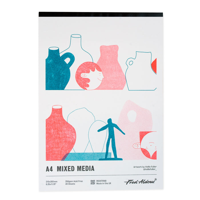 Fred Aldous Mixed Media Pad A4 250gsm