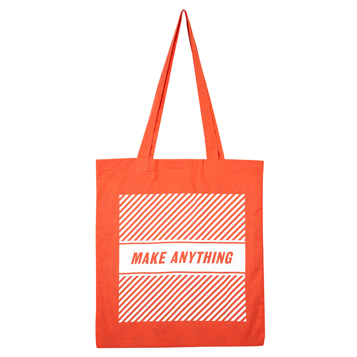 Fred Aldous Tote Bag - Make Anything Coral