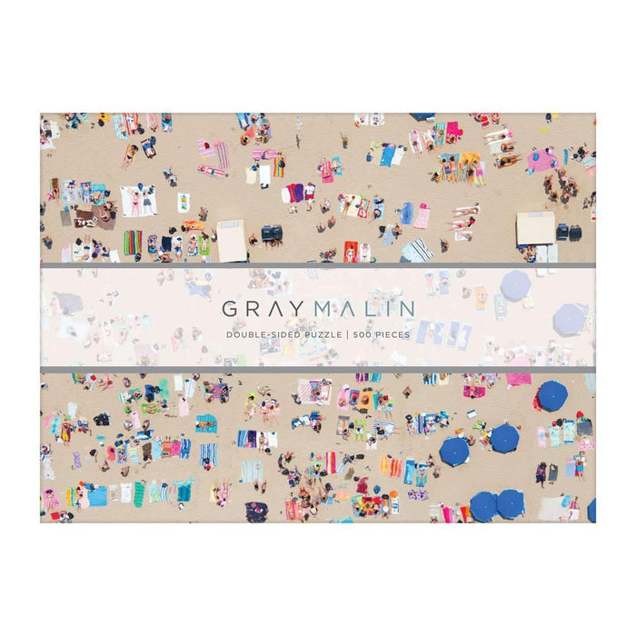 Gray Malin The Beach Double Sided Puzzle