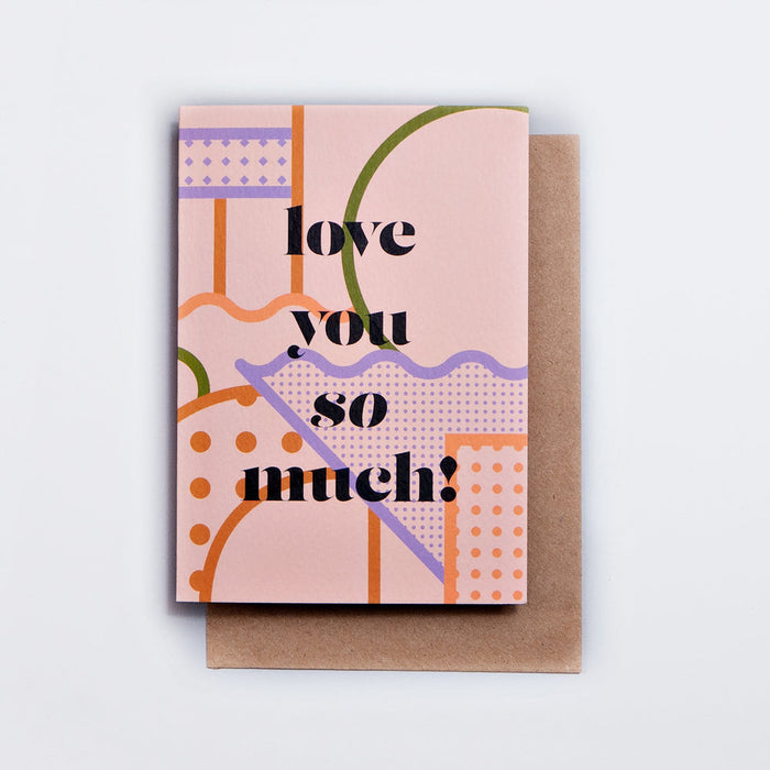 Love You So Much - Algebra Card