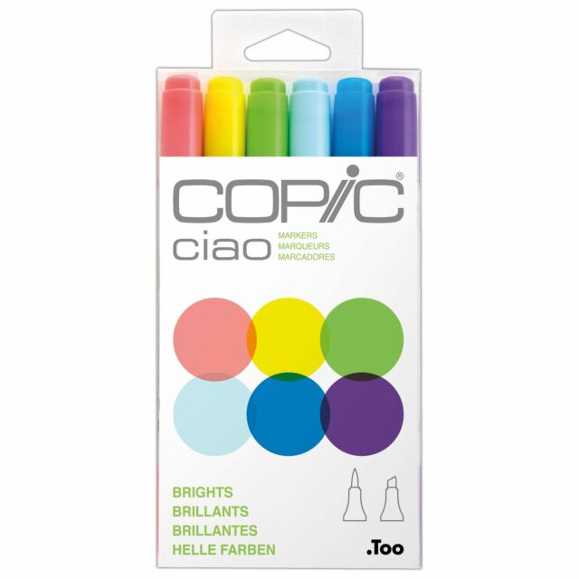 Copic Ciao 6pcs Set - Brights