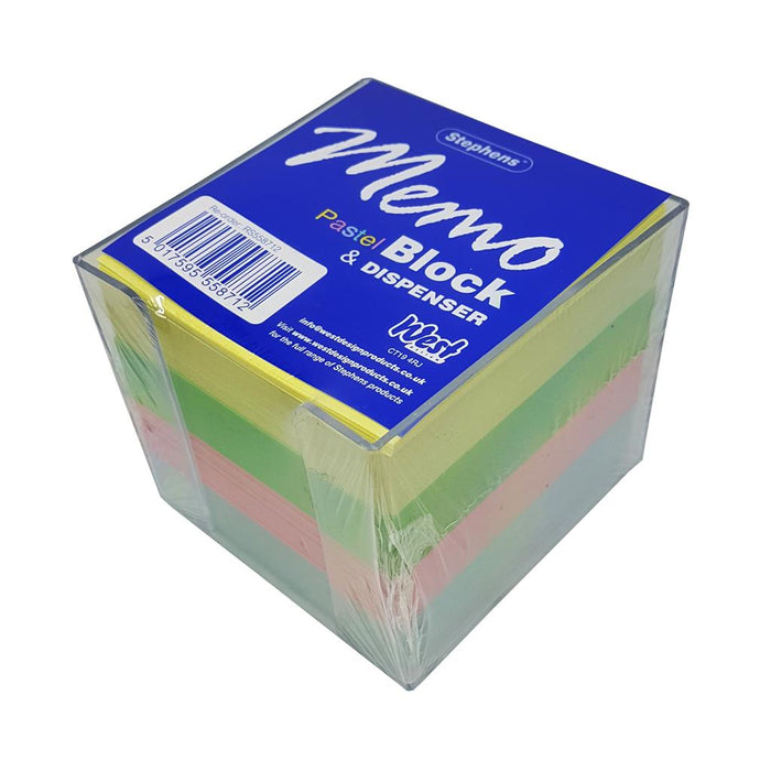 Pastel Memo Block in Container