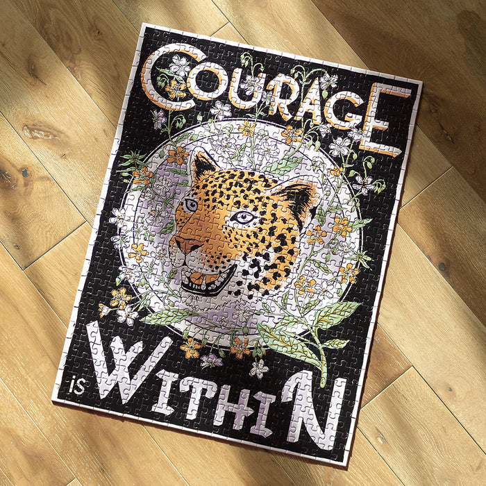 PRINT CLUB - COURAGE IS WITHIN PUZZLE