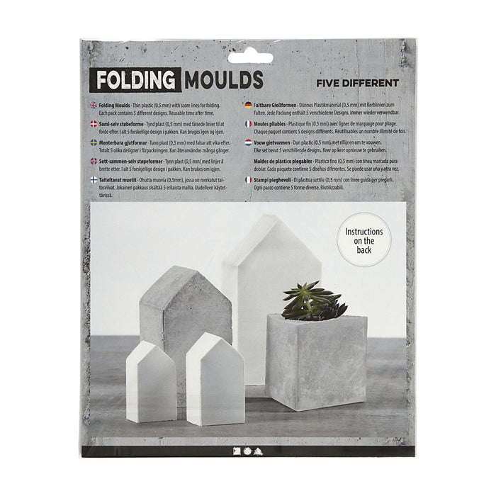 Folding Moulds - Houses