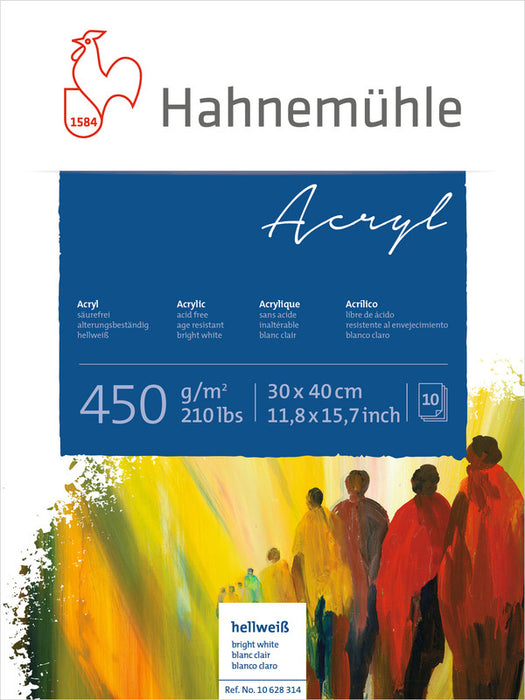 Hahnemuhle Acrylic Paint Board 450gsm 30X40cm