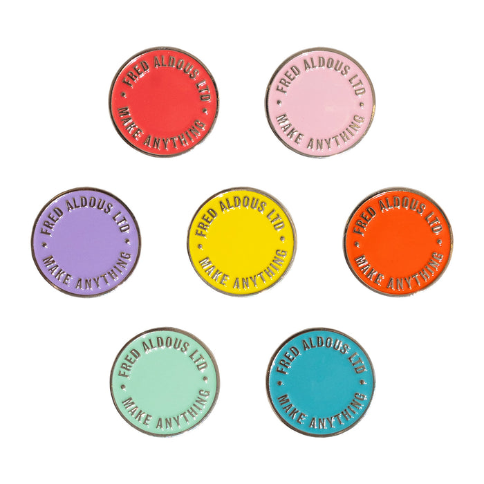 FA Round Pin Badge Colour