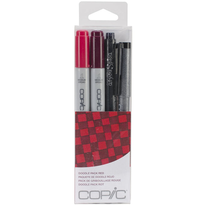 Copic Doodle Pack - Red