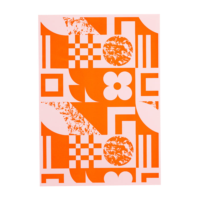 FA X EV Hardaker A3 Risograph Print 2