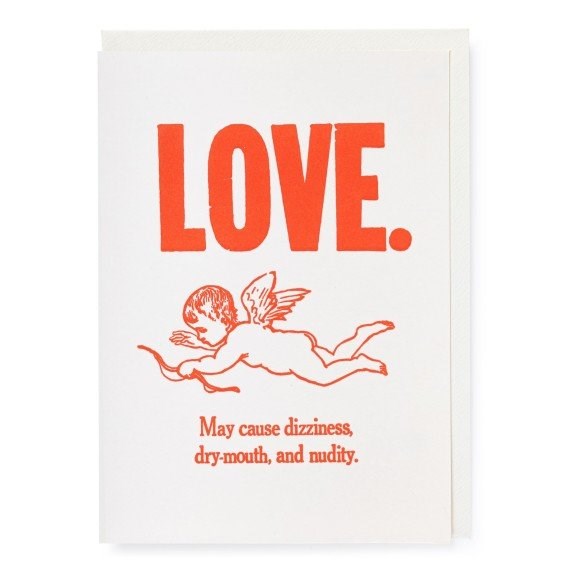 LOVE Cherub Card