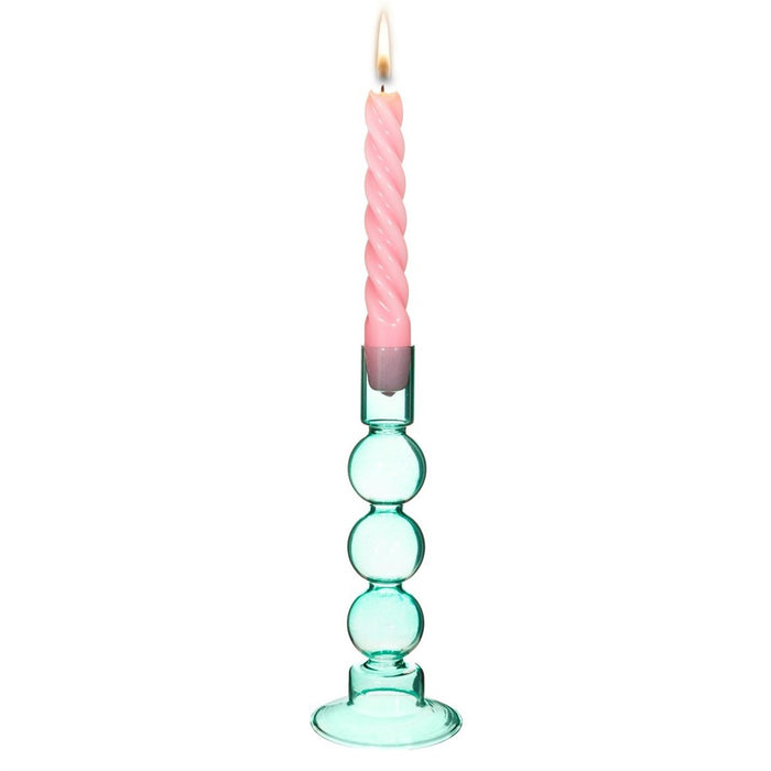 Bubble Candle Holder Turquoise