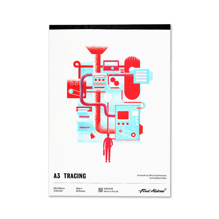 Fred Aldous Tracing Pad A3 90gsm