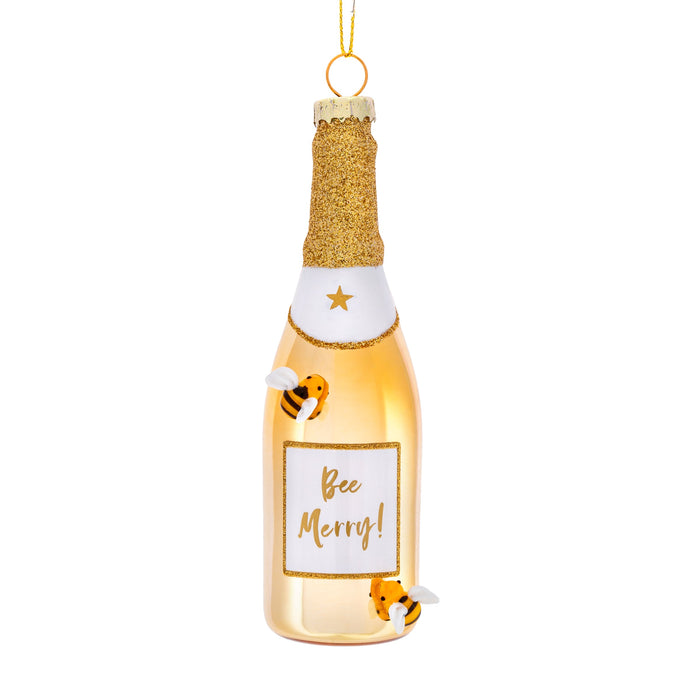 Gold Champagne Bauble