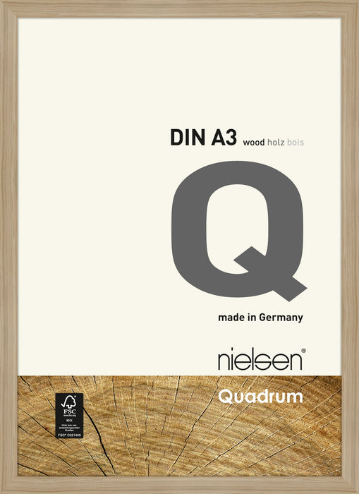 Nielsen Quadrum Wooden Picture Frame Oak