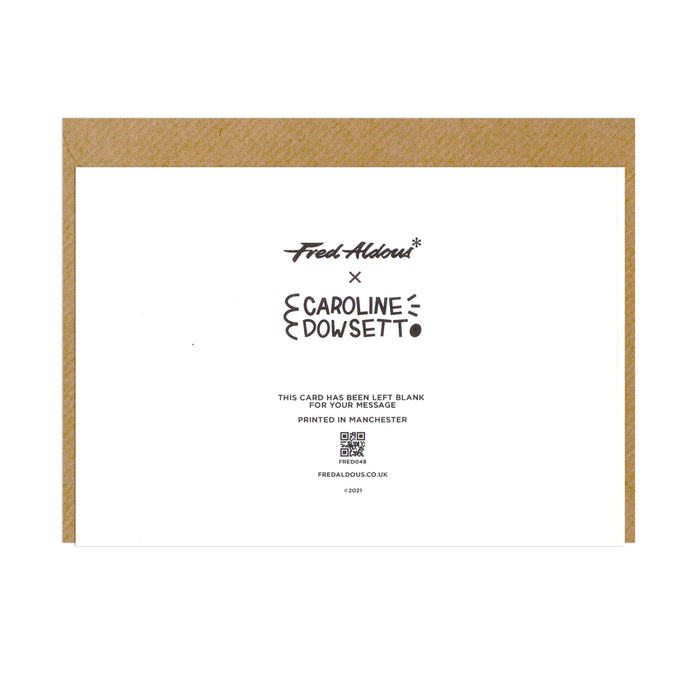 FA X CD Greetings Card - Thinking Of You