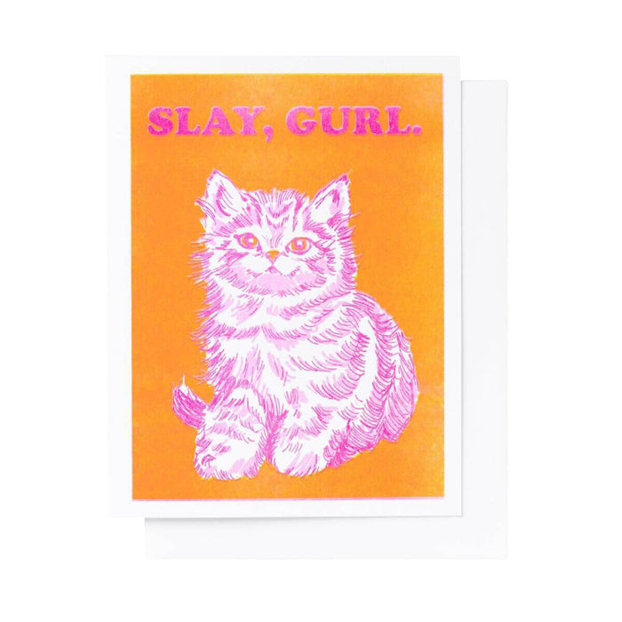 YOW: Riso Card - Slay Gurl