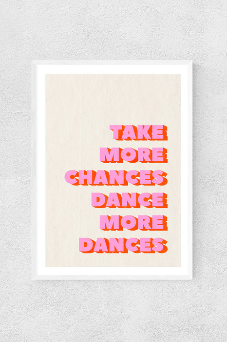 Take More Chances Card