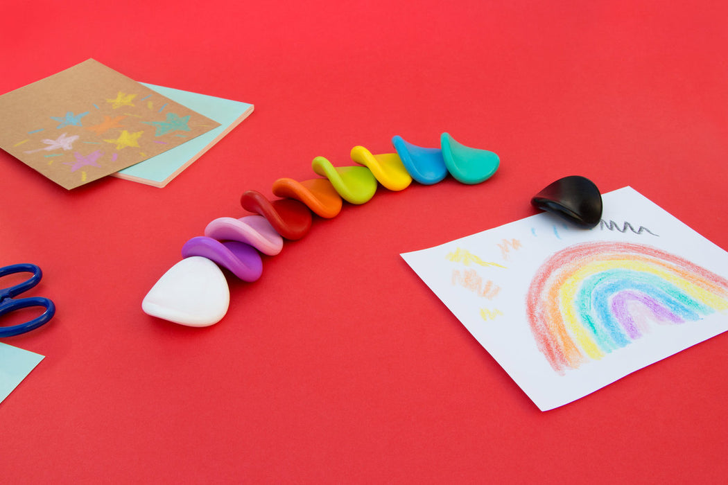 Jumbo Grip Colouring Crayons