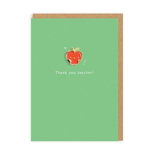 Thank You Apple Greetings Card