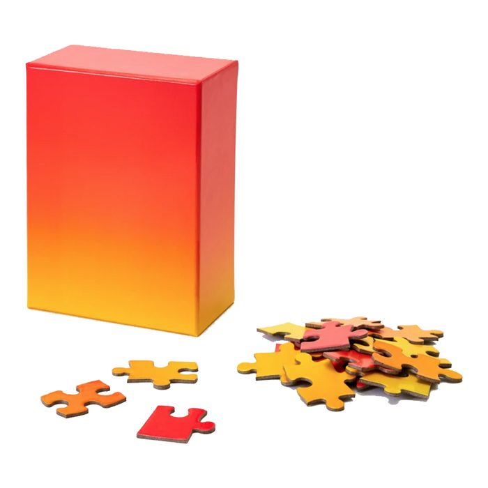 Areaware -  Small Gradient Puzzle - Red/Yellow