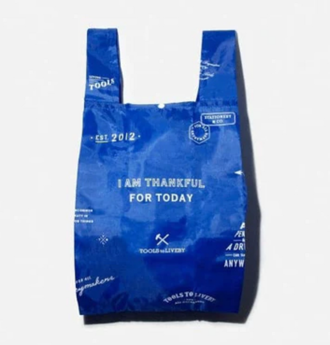 Tools To Live By Eco Bag (S) Blue