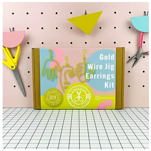 Gold Wire Jig Earrings Kit