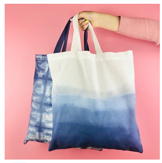 Dip/Batik Dyed Tote Bag Kit