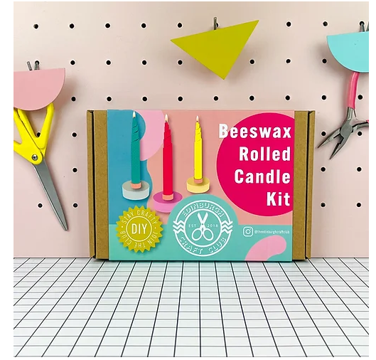 Beeswax Rolled Candle Kit